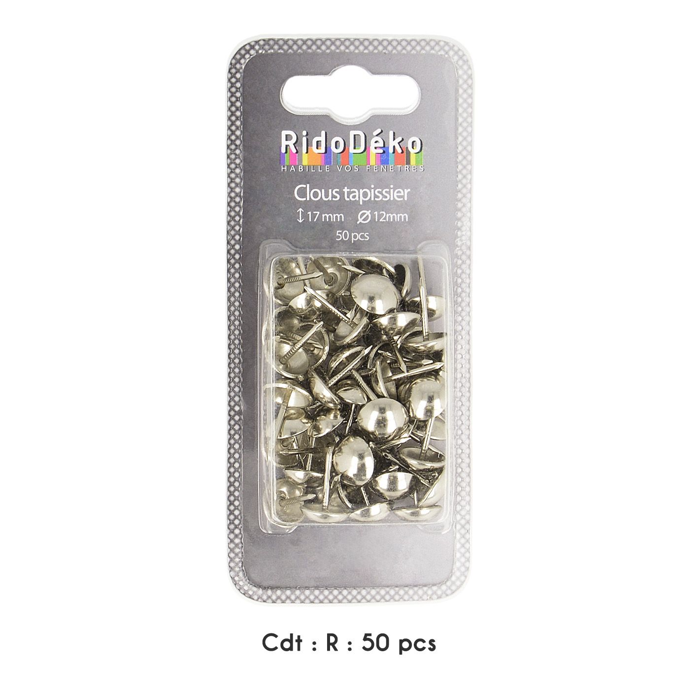 60399 1/2" Diameter Upholstery Tacks