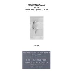 00011 Snail Hook for Curtains