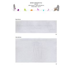 00124 Curtain Tape with Thread Rod Pockets