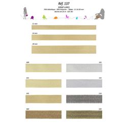 00137 Lurex Twill Tape