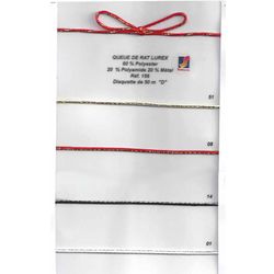 00156 Rattail Cord with Lurex
