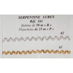 00161 Lurex Ric Rac