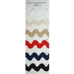 00163 Jumbo Polyester Ric Rac