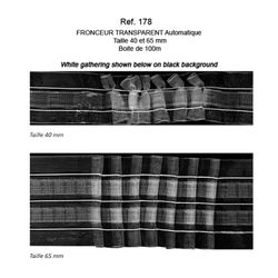 00178 Transparent Curtain Tape
