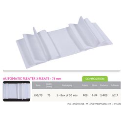 00193 Folding Gathering Tape, 75mm