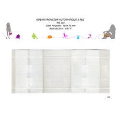 00193 Folding Gathering Tape, 75mm