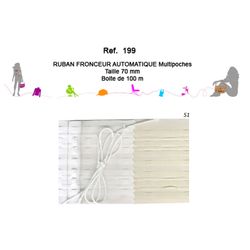 00199 Multipocket Auto. Gathering Tape
