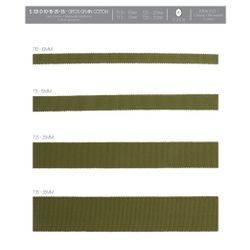 00321 Grosgrain, 100% Cotton Ribbon