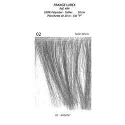 00494 Lurex Fringe