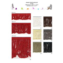 00498 Stretch Chainette Fringe