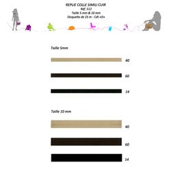 00512 Faux Leather Trim