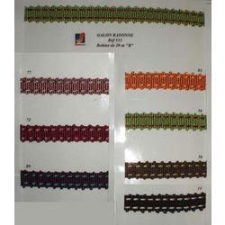 00513 Rayon Flat Braid