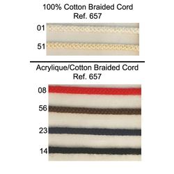 00657 Cotton & Cotton/Acrylic Braided