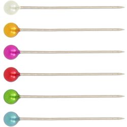 M00661 Pearlized Head Pins, 200 count/Pk