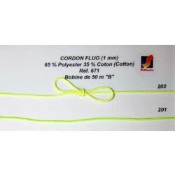 00671 Fluorescent Cord, 1mm