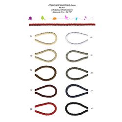 00677 Elastic Cording 4mm