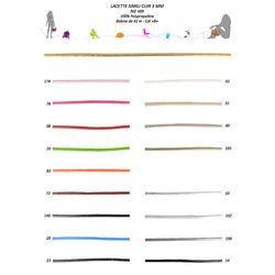 00689 Faux Leather Lacing, 3mm