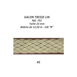 00752 Linen Braid, 23mm