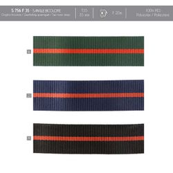 00756 Bi-Color Strap 35mm