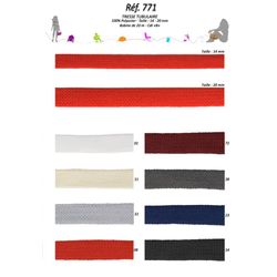 00771 Tubular Braid, 14mm & 20mm