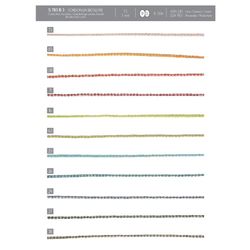 00783 Bicolor Linen Cord, 3mm
