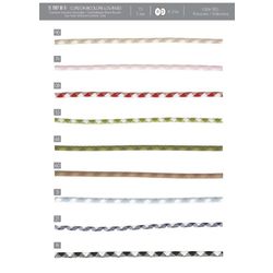 00787 Bicolor Diamond Pattern Cord