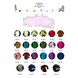 00801 Chicken Feather Plume / Boa
