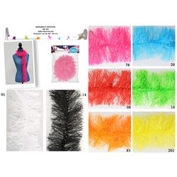 00803 Faux Marabou Boa, One 2mtr Pc/Pk