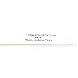00904 Elastic Cord 100% Cotton - 4mm