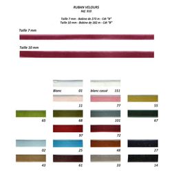 00910 Velvet Ribbon - Bulk