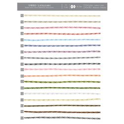 00921 Elastic Wave Pattern Cording, 3mm