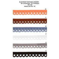 00952 Scalloped Elastic Trim