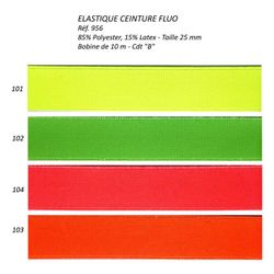 00956 Neon Elastic