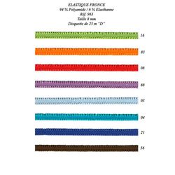 00963 Elastic Trim, 8mm