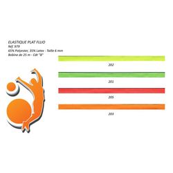 00979 Fluorescent Elastic, 6mm