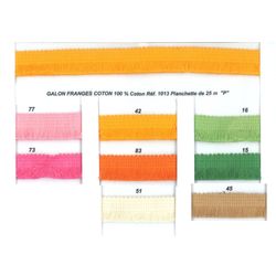 01013 100% Cotton Fringe, 3/4&