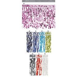 01028 Sequin Fringe, 150mm