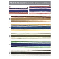 01108 Tricolor Striped Straping, 30 & 38mm
