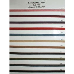 01700 Faux Suede Lacing, 5mm