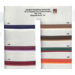 01745 Bicolor Double Piping