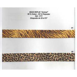 01777 Animal Print Bias