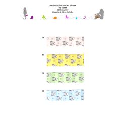 01884 Teddy Bear Bias Tape
