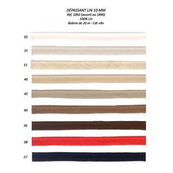 01892 100% Linen Piping