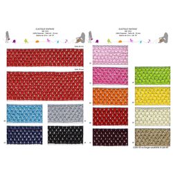 01915 Crochet Elastic, 40mm & 70mm