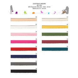 01943 Lingerie Elastic, 10mm