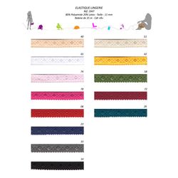 01947 Lingerie Elastic, 11mm