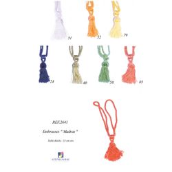 02641 Braided Tieback, 25cm