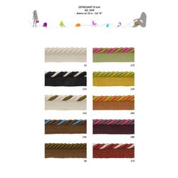 02698 Twisted Cord Piping, 8mm Cord