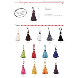 02939 Rayon Tassel, 4cm