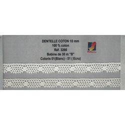 03266 Cotton Lace, 10mm